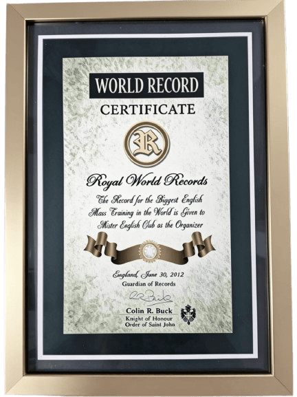 WORLD RECORD